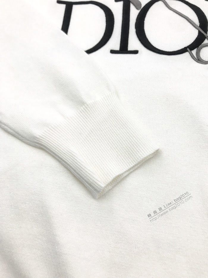 Dior男裝 迪奧秋冬新款別針刺繡針織毛衣  ydi3511